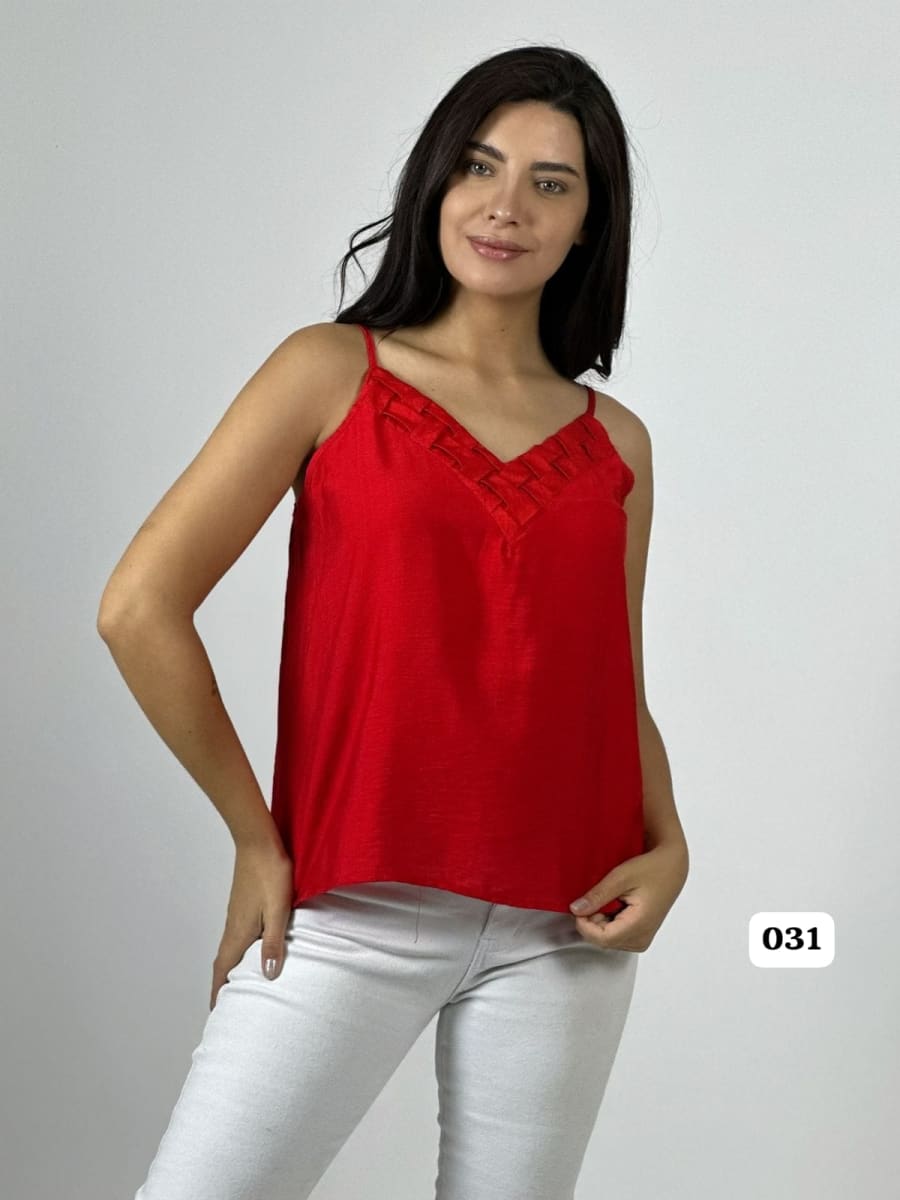 Polera Lencera Cey Cuello V A1-441