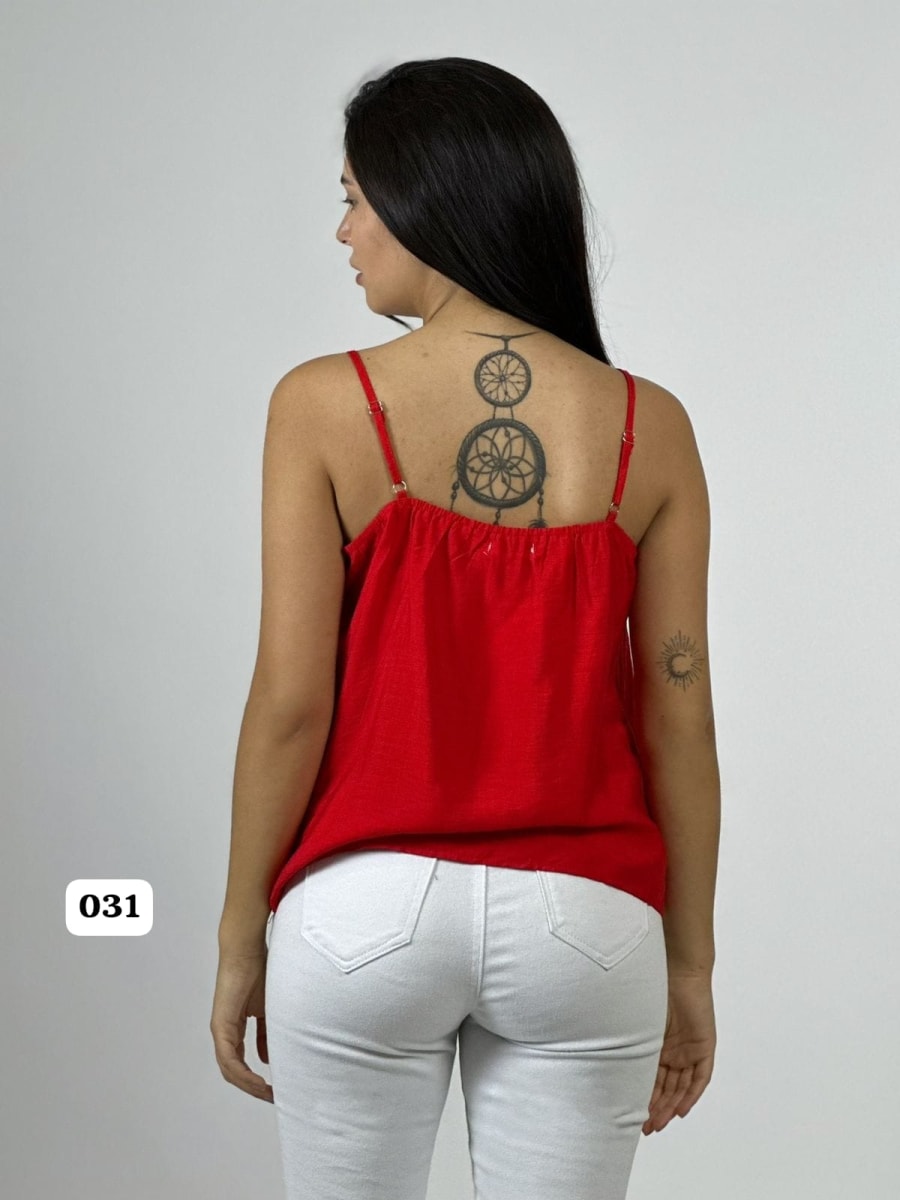 Polera Lencera Cey Cuello V A1-442