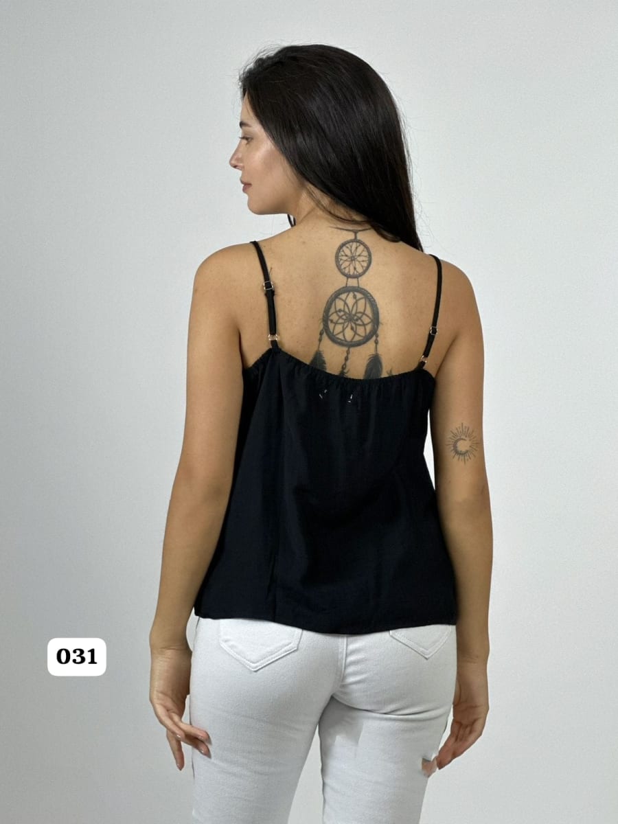 Polera Lencera Cey Cuello V A1-447
