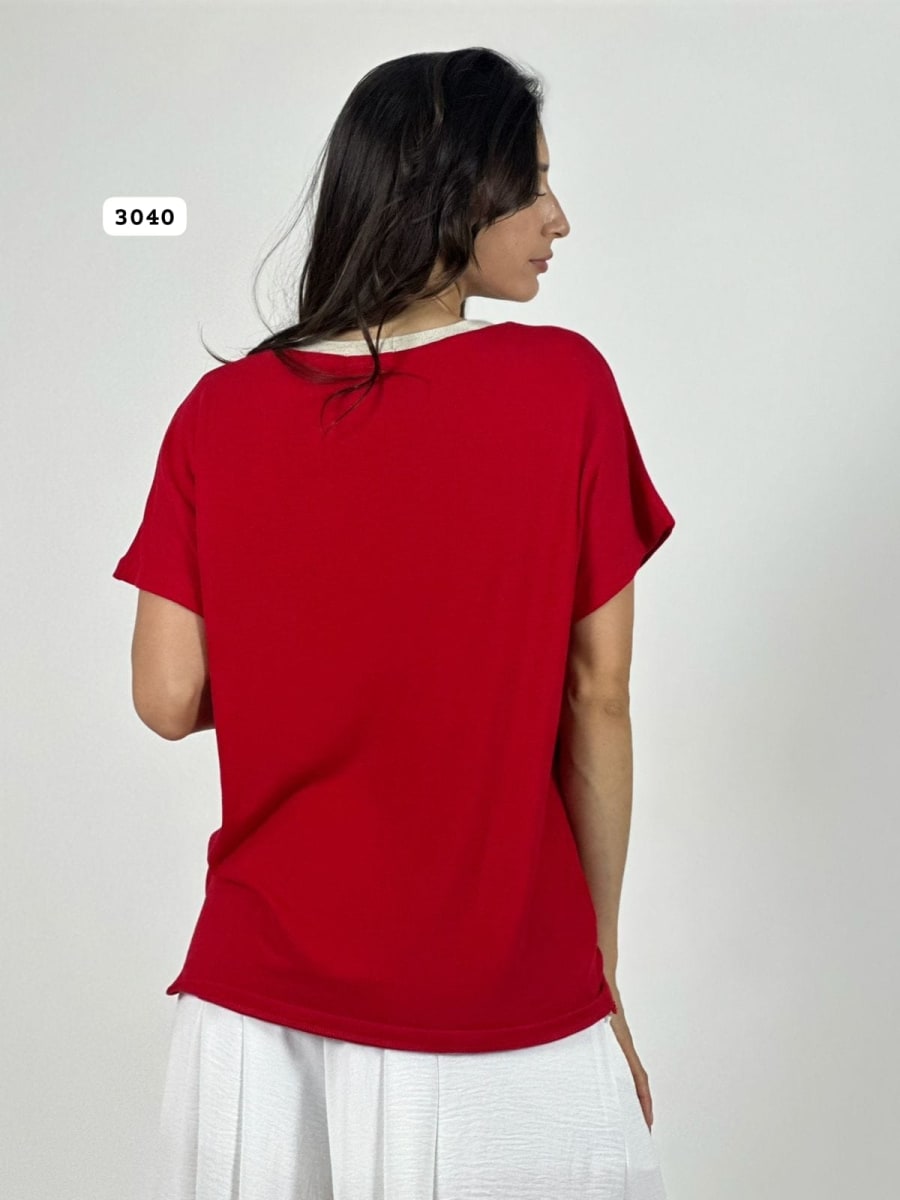 Polera Acetato Accesorios Estampados A1-2016