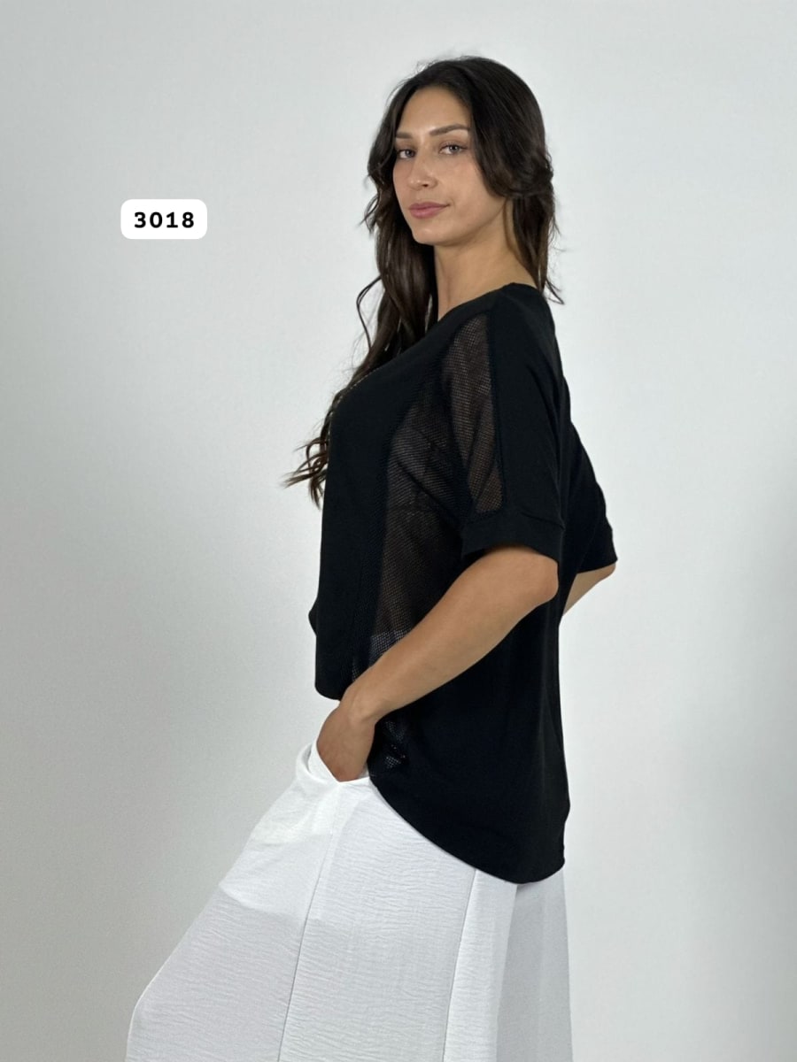 Polera Algodon Osito Dorado Mangas Tejidas A1-305