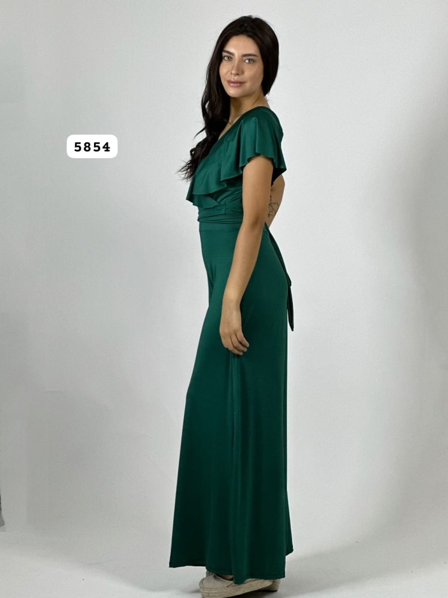 Enterito Lycra Dupont Cruzado Con Faroleo y Amarras A3-823