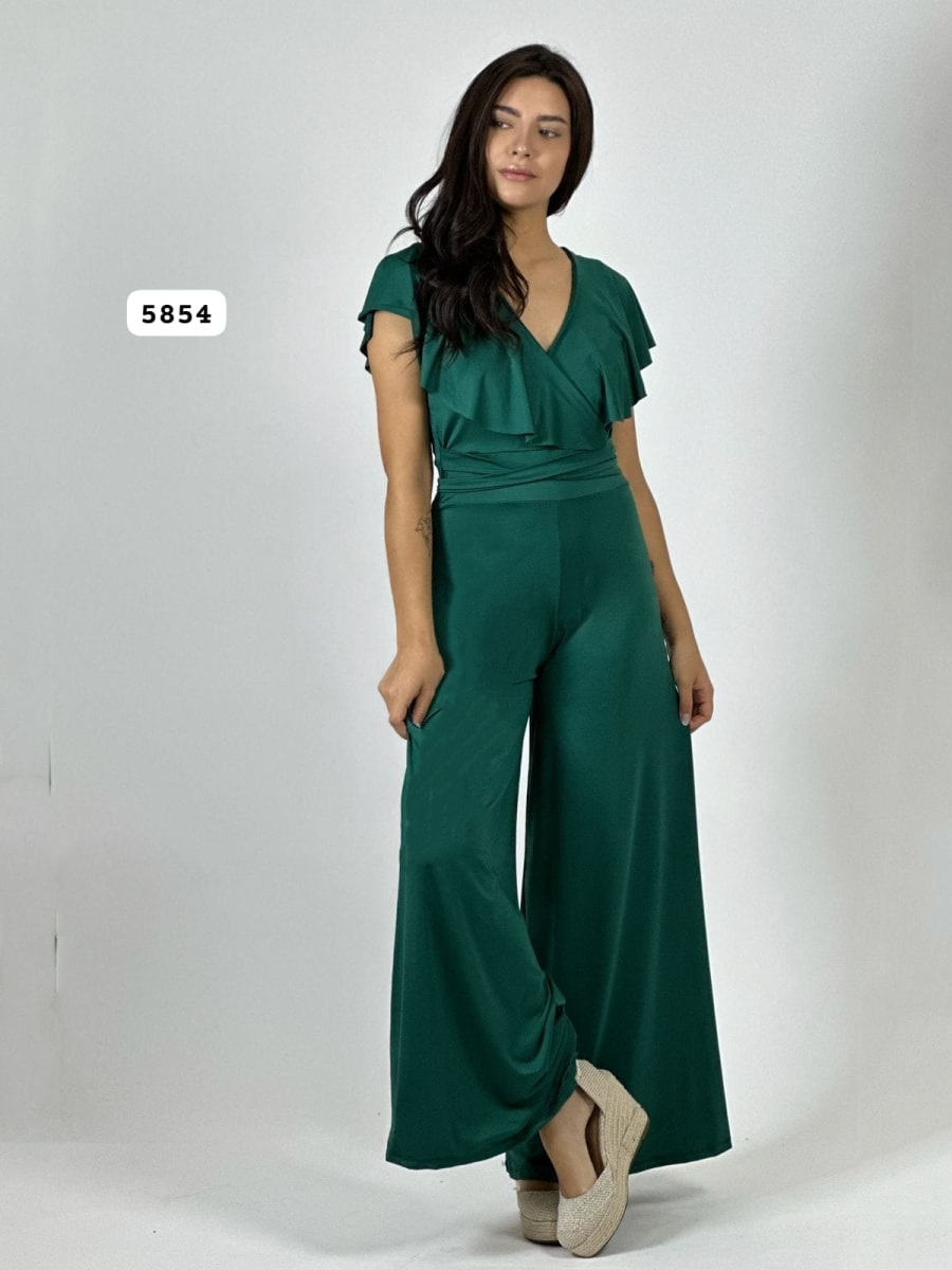 Enterito Lycra Dupont Cruzado Con Faroleo y Amarras A3-822