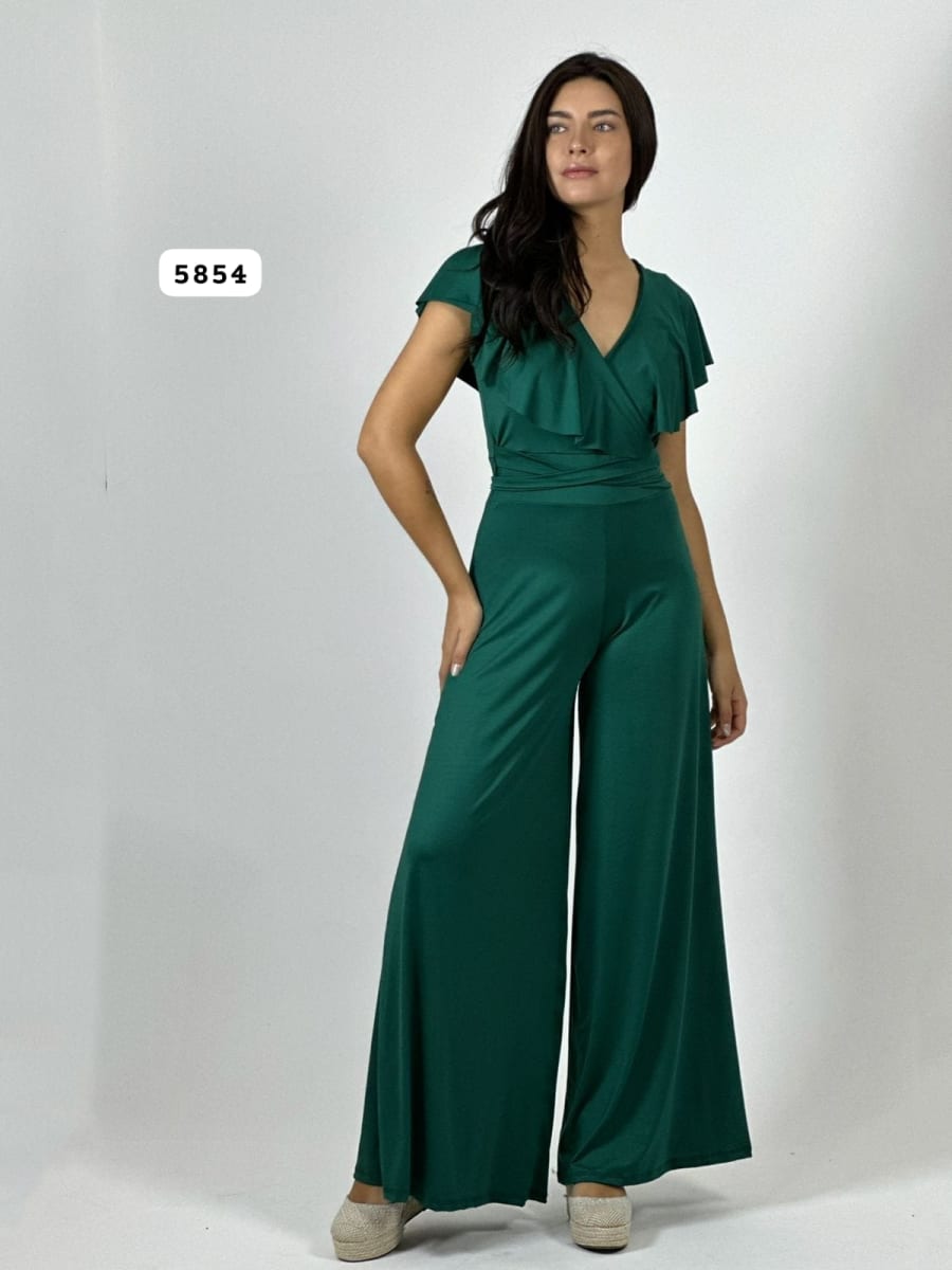 Enterito Lycra Dupont Cruzado Con Faroleo y Amarras A3-821