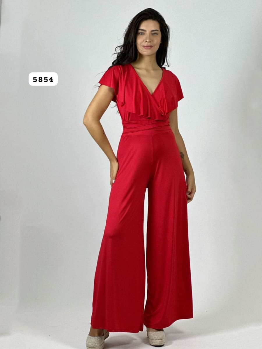 Enterito Lycra Dupont Cruzado Con Faroleo y Amarras A3-825