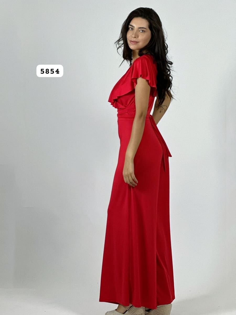 Enterito Lycra Dupont Cruzado Con Faroleo y Amarras A3-827