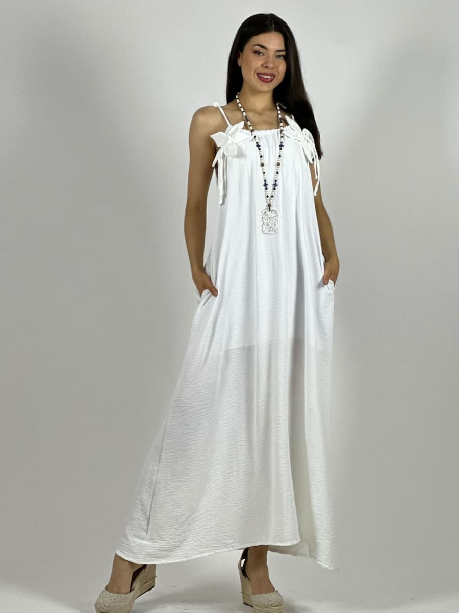 Vestido Flor Tela Cey A4-905