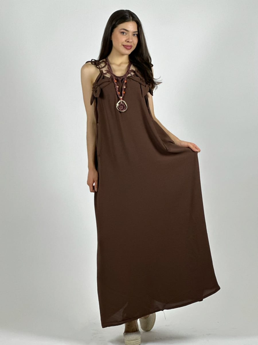 Vestido Flor Tela Cey A4-903