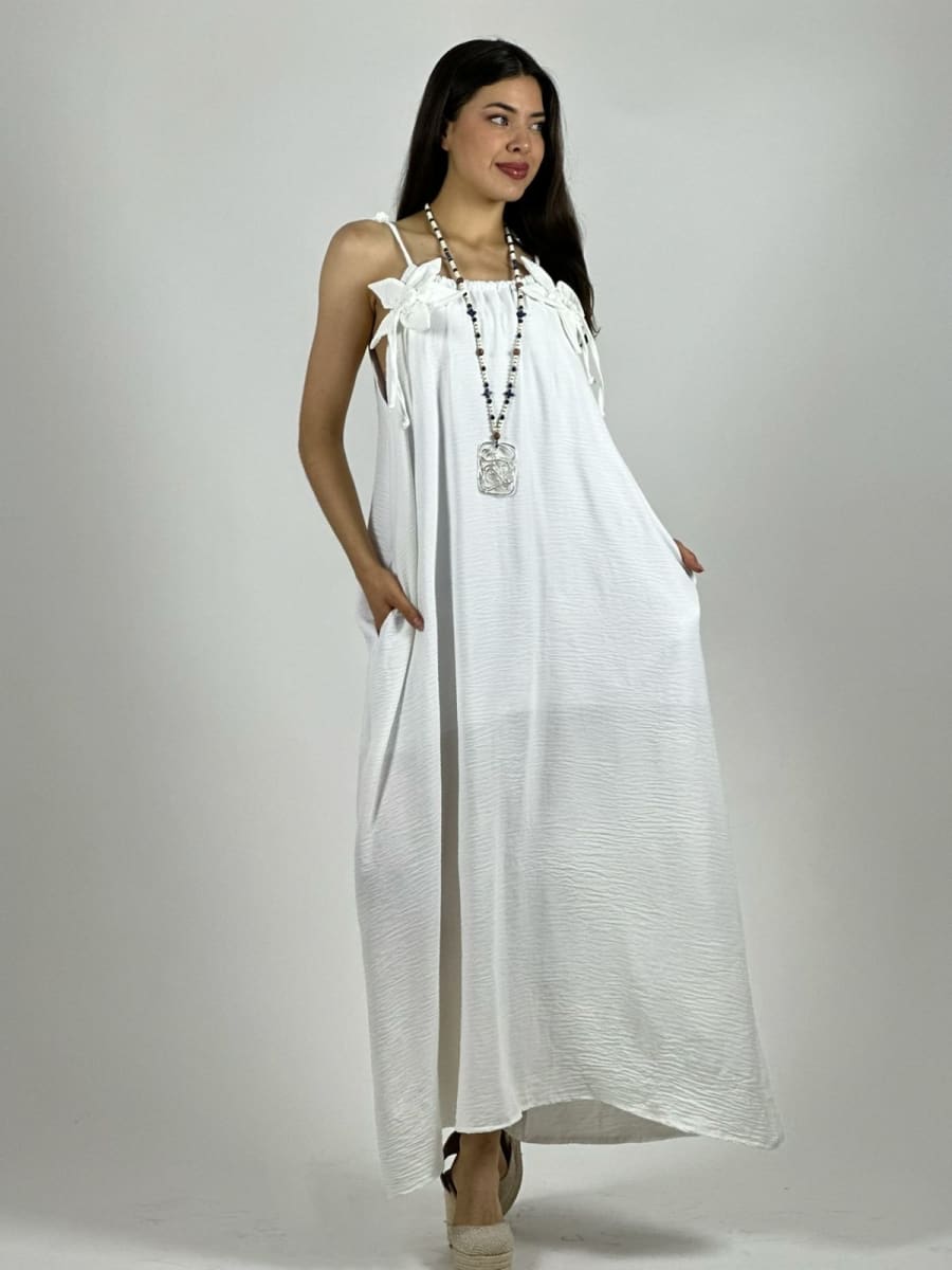 Vestido Flor Tela Cey A4-907