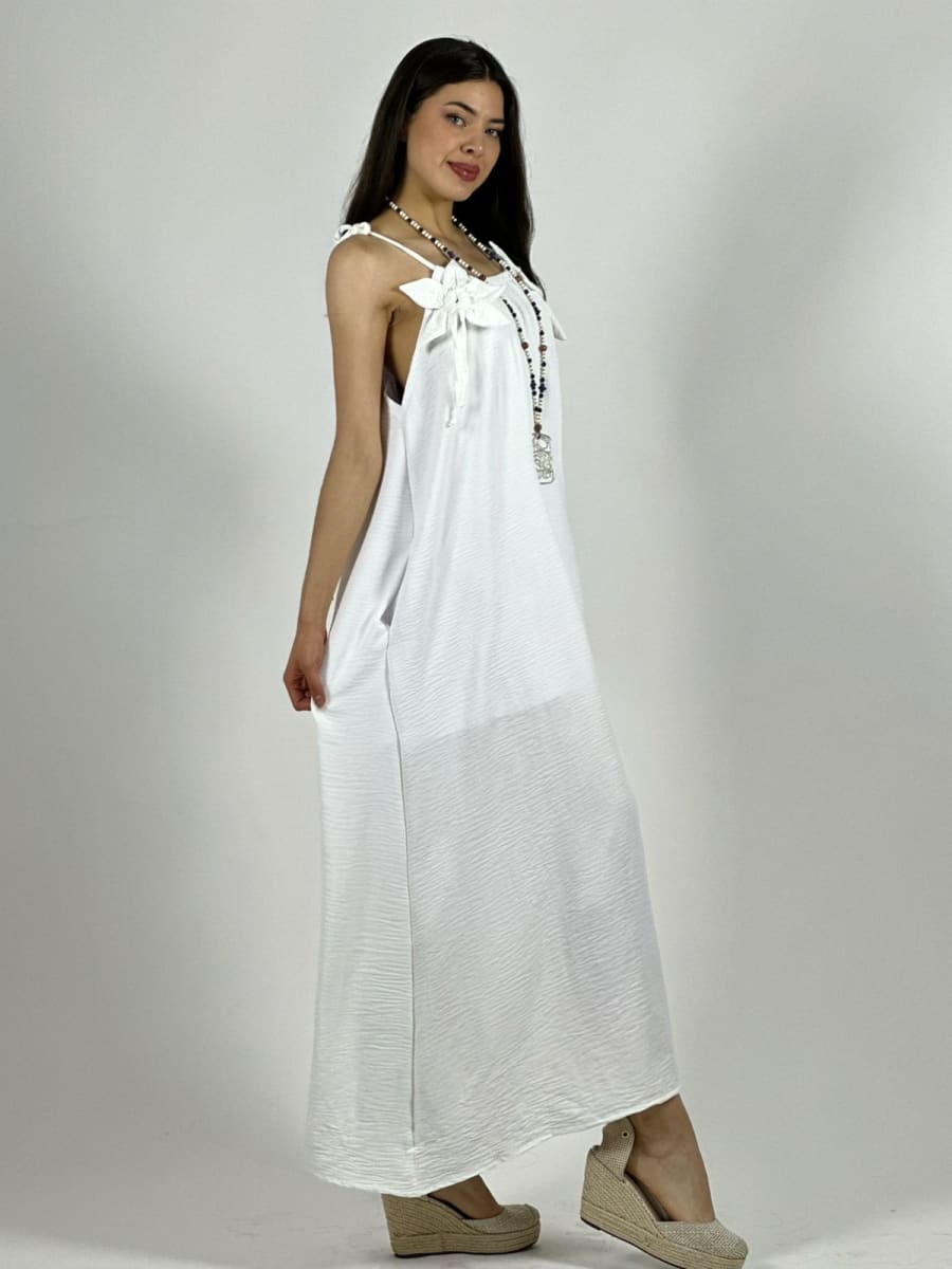 Vestido Flor Tela Cey A4-906