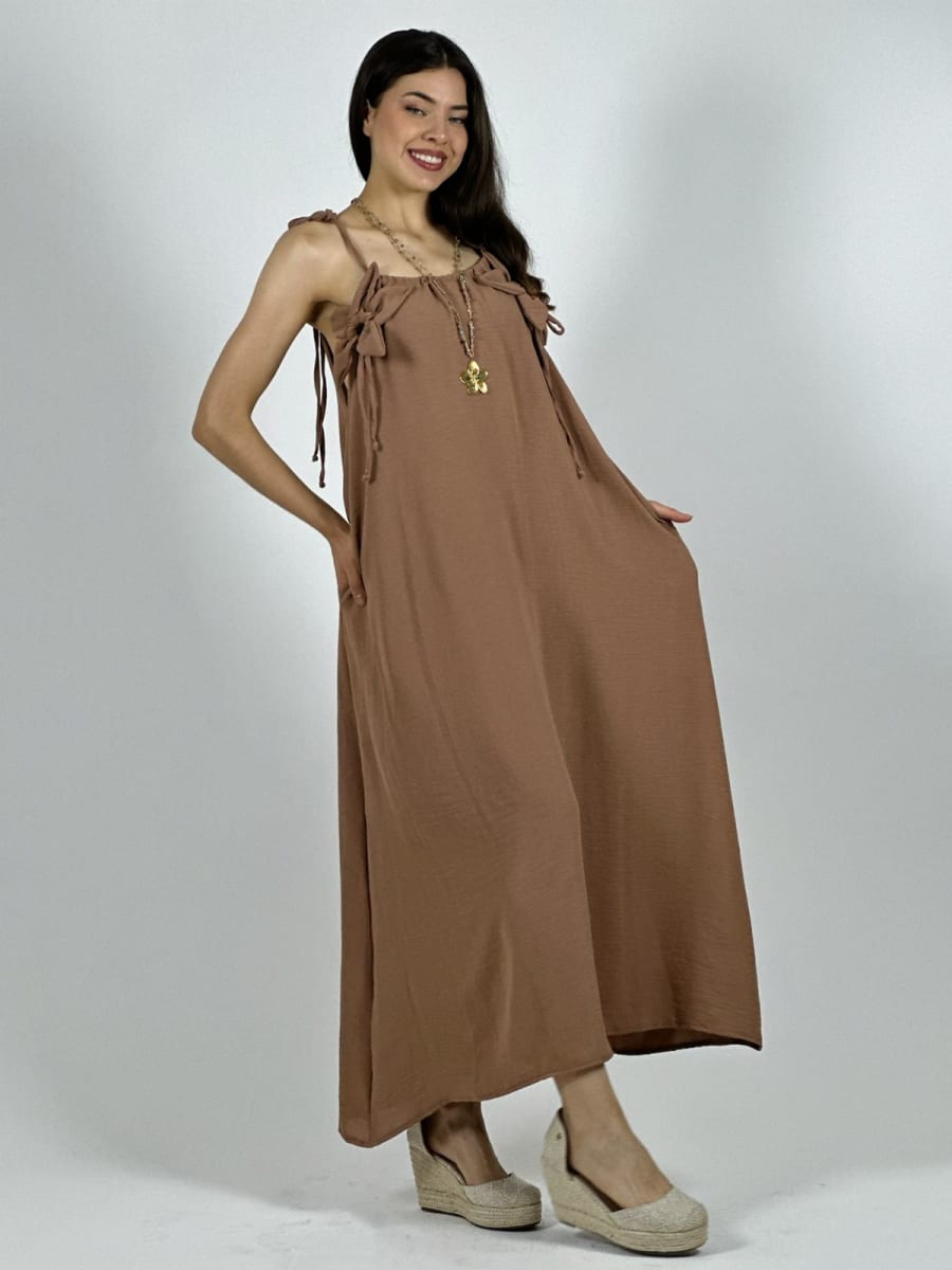 Vestido Flor Tela Cey A4-9010