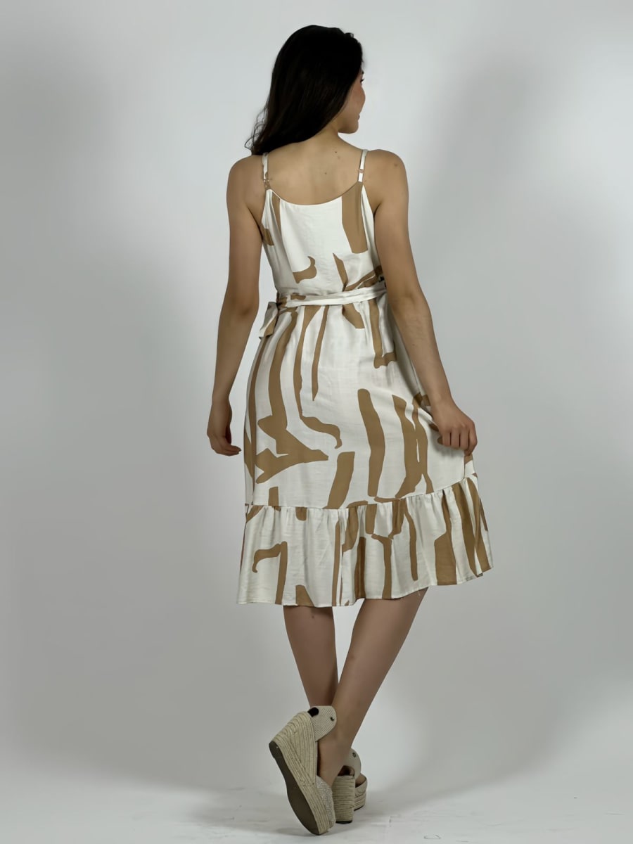 Mini Vestido Cruzado Viscosa Calidad A1-43