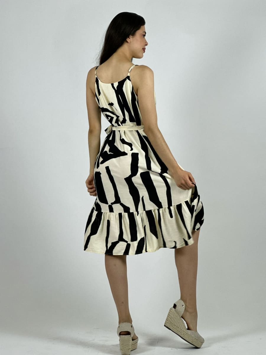 Mini Vestido Cruzado Viscosa Calidad A1-46