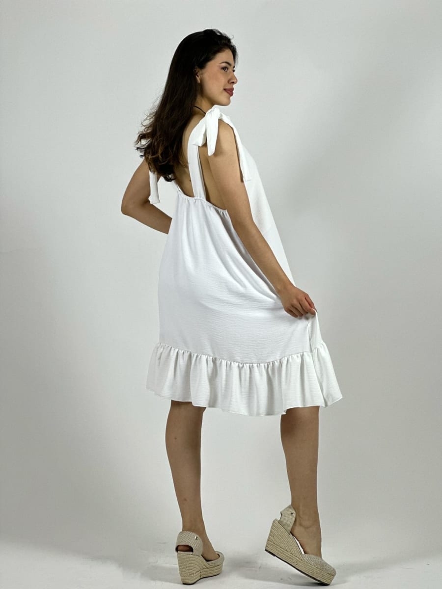 Mini Vestido Cey Amarre en Hombros A3-824