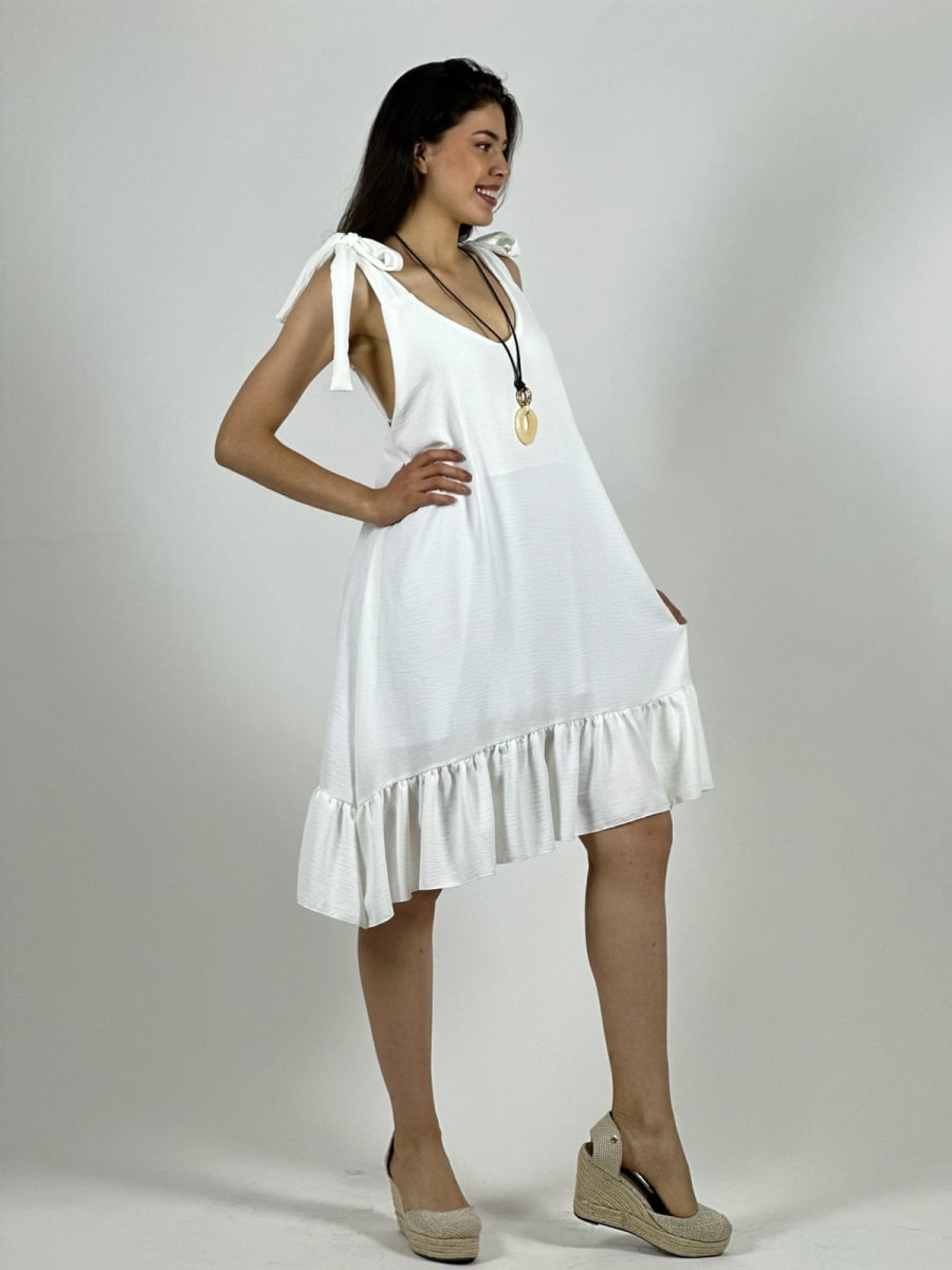 Mini Vestido Cey Amarre en Hombros A3-823