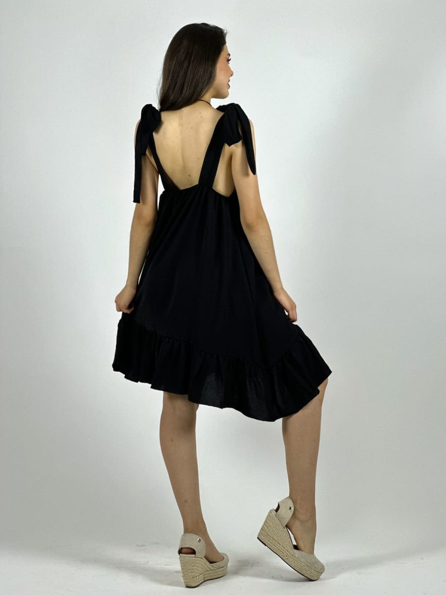 Mini Vestido Cey Amarre en Hombros A3-827