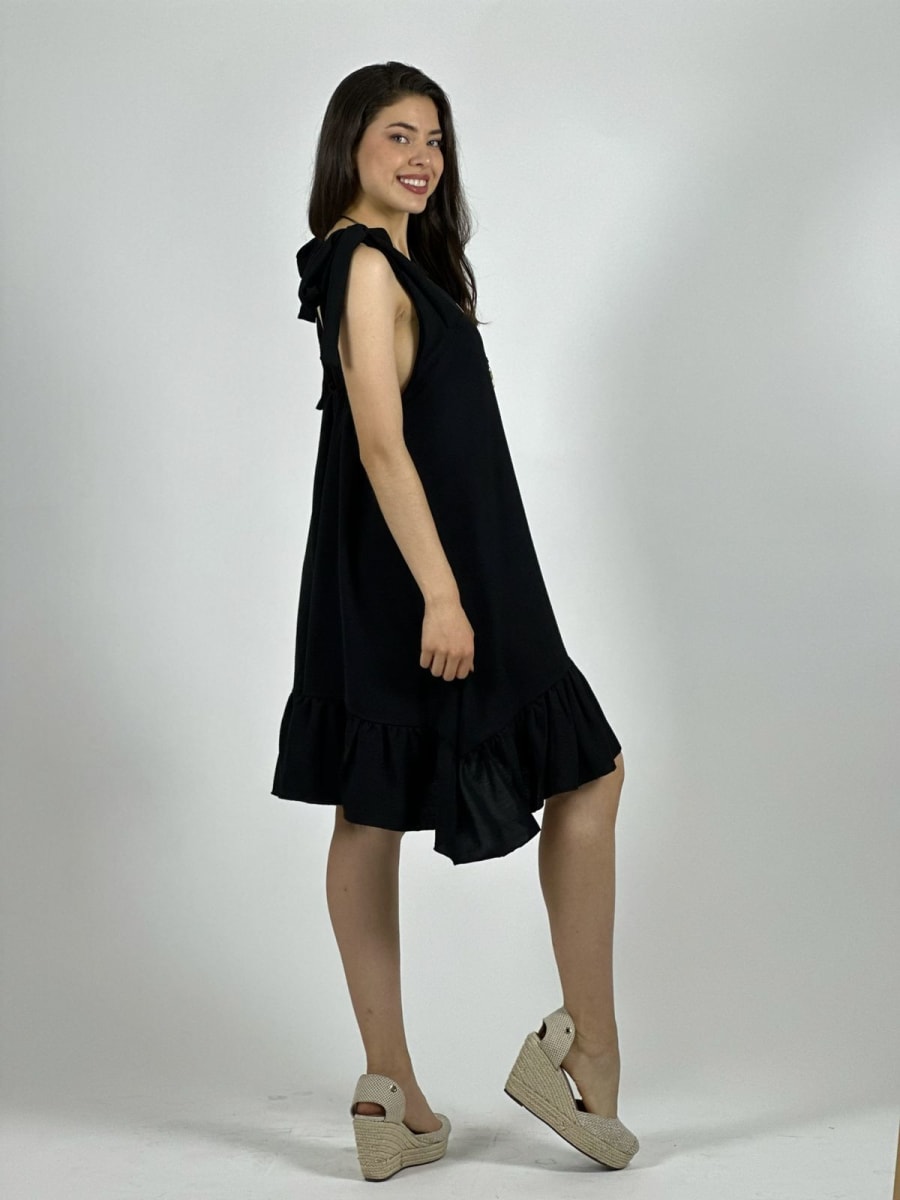 Mini Vestido Cey Amarre en Hombros A3-826