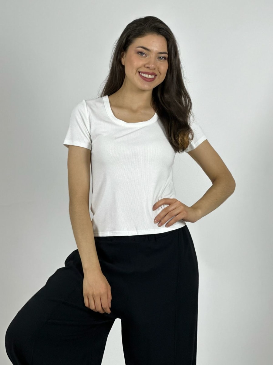 Polera Simple Cuello Redondo A2-5810