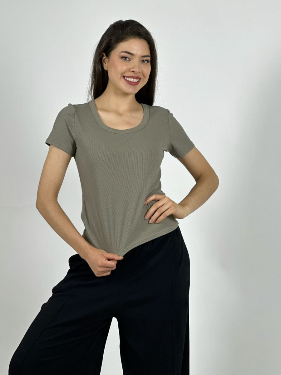 Polera Simple Cuello Redondo A2-581