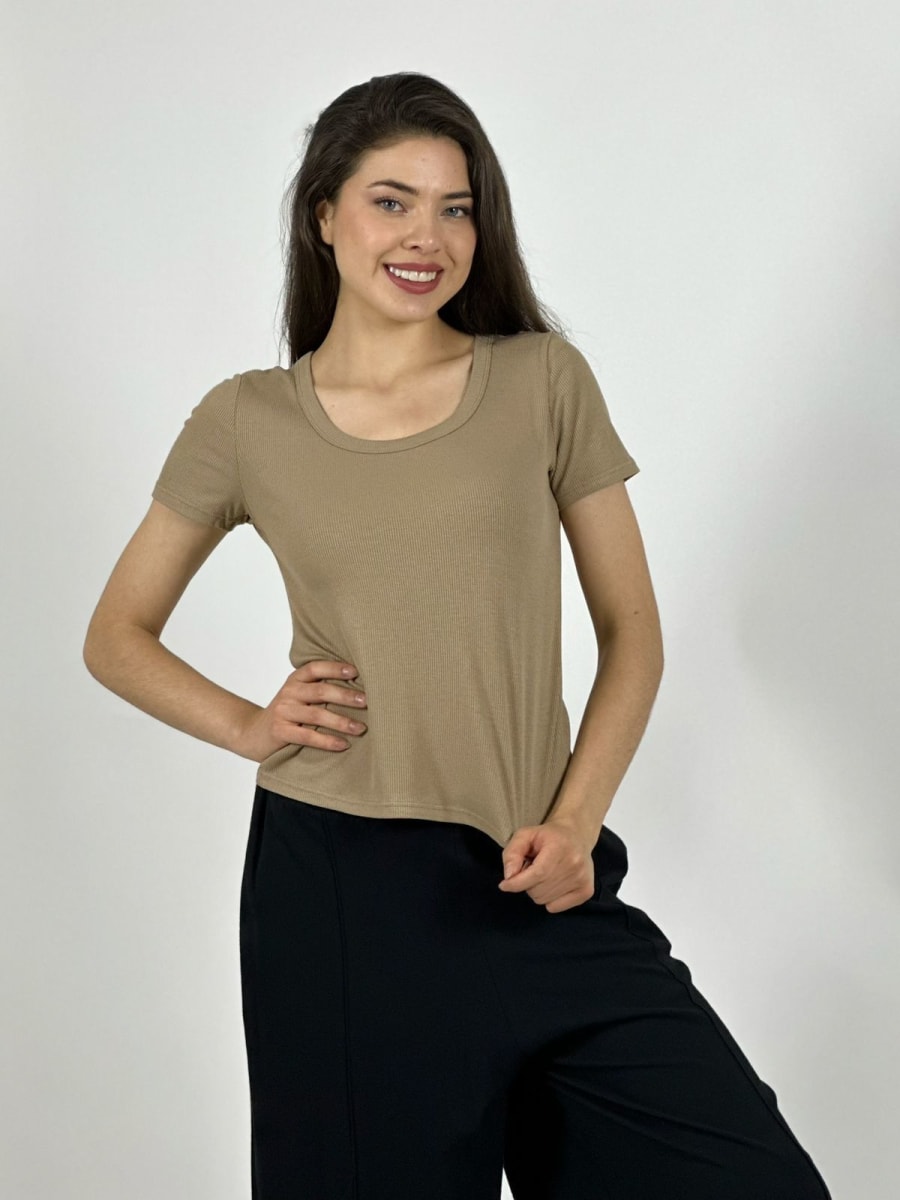 Polera Simple Cuello Redondo A2-585
