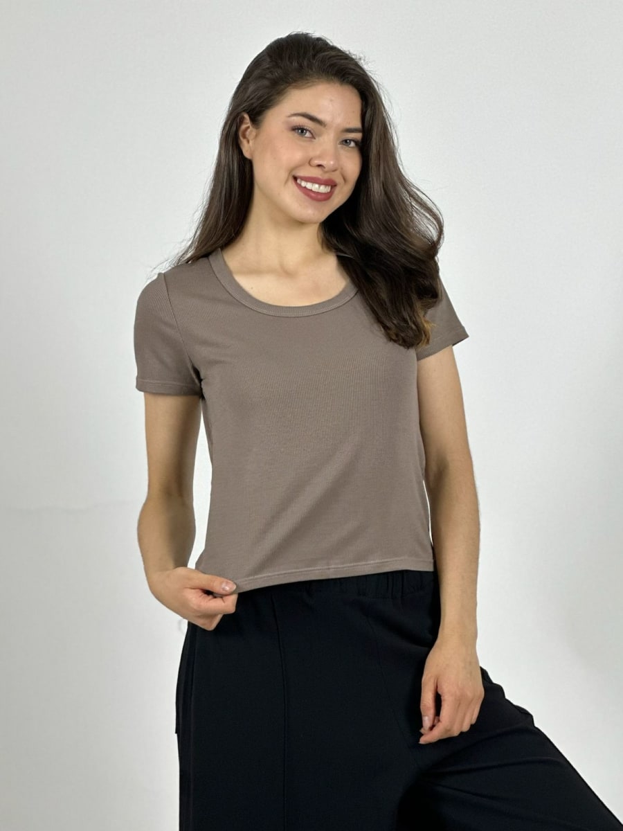 Polera Simple Cuello Redondo A2-588