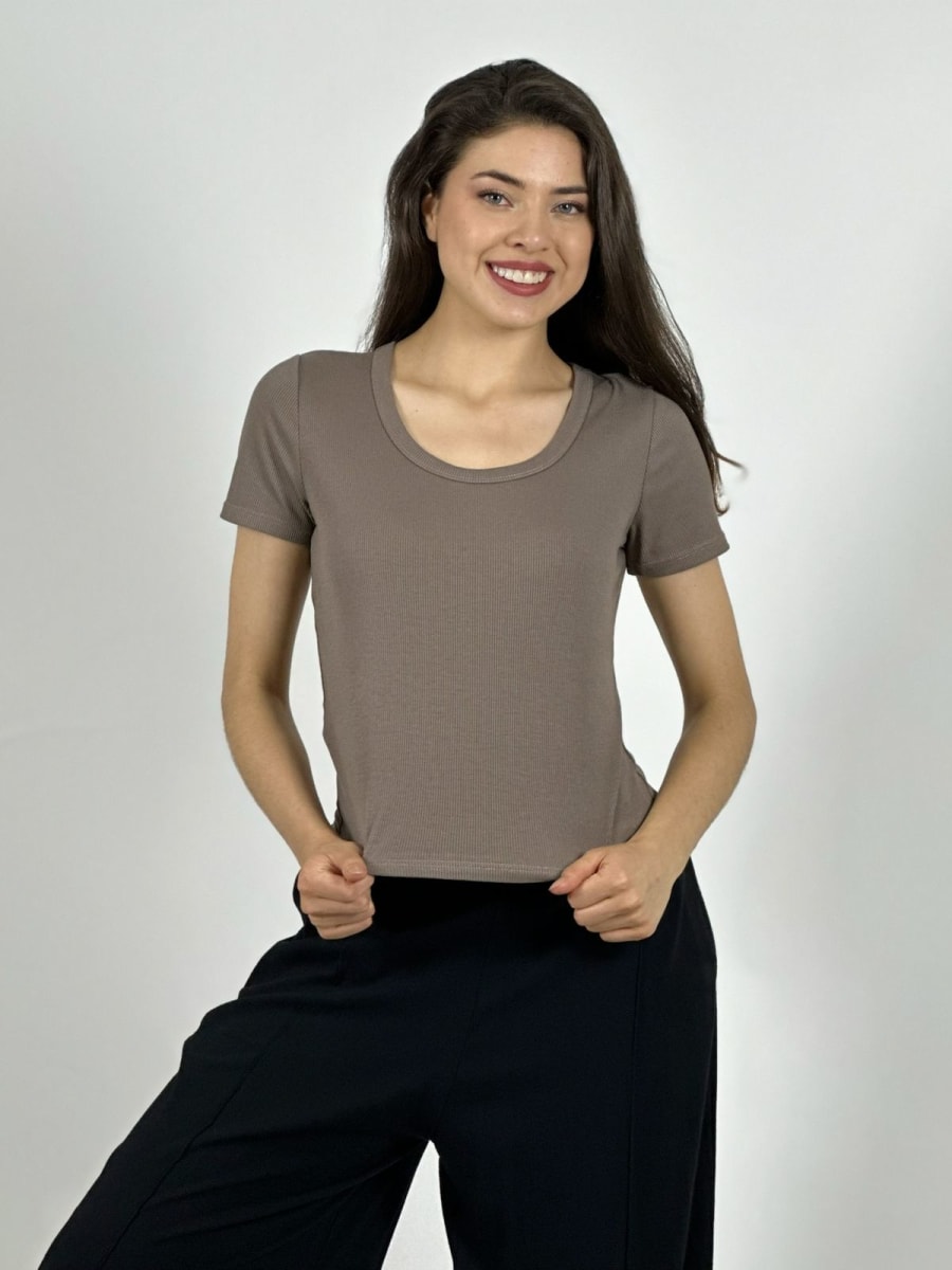 Polera Simple Cuello Redondo A2-587
