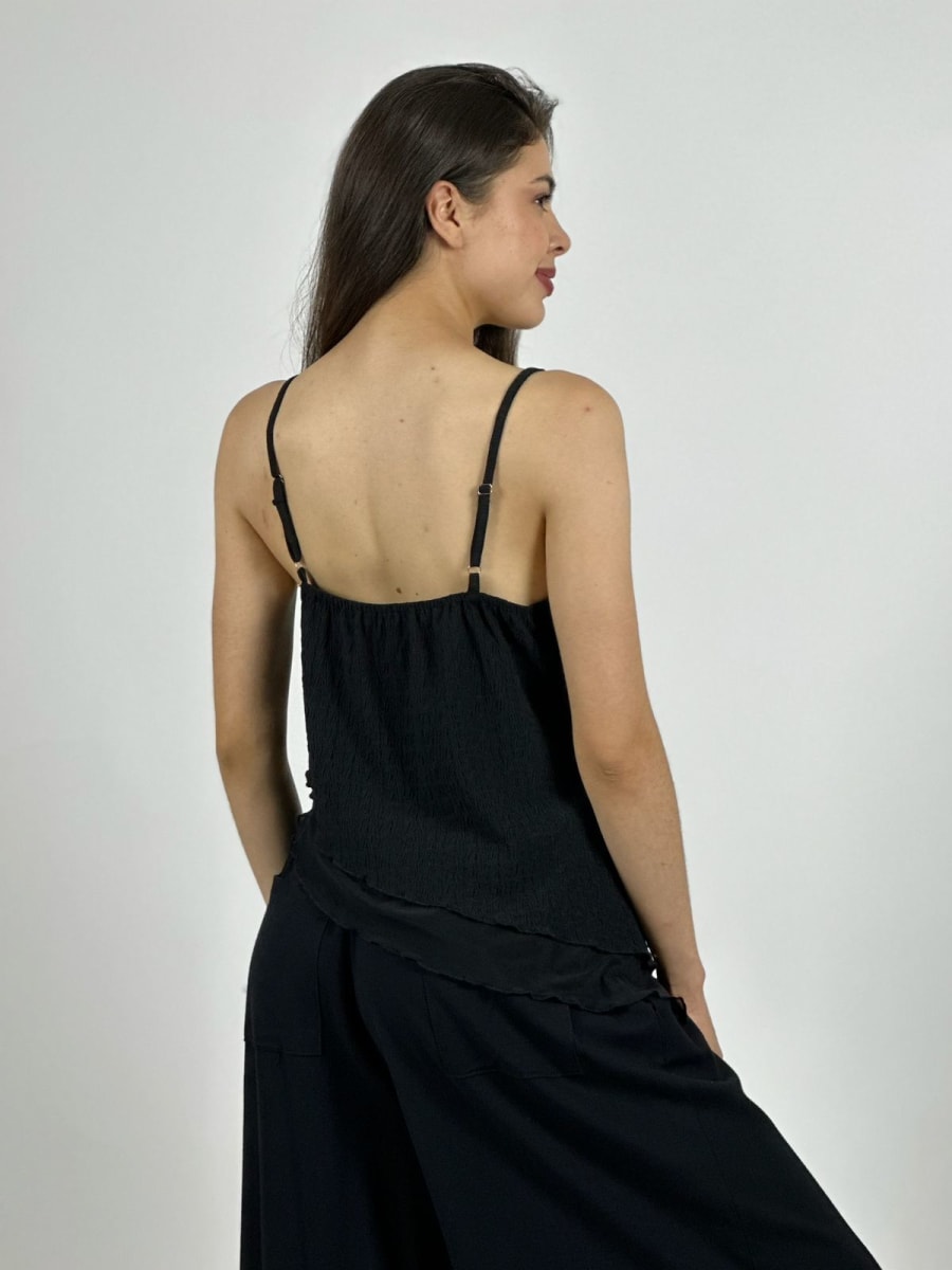 Polera Top con Relieves A1-105