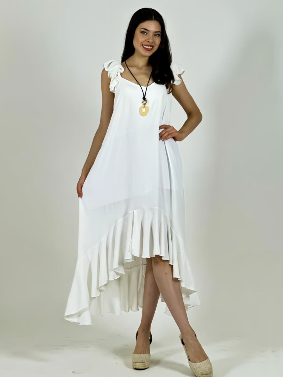 Vestido Cey Tiras con Vuelos A3-7111