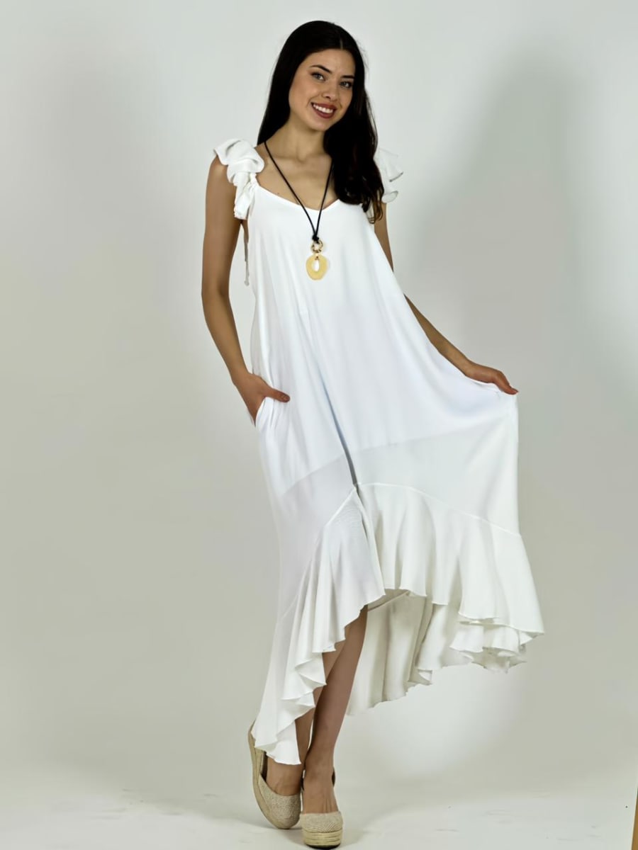 Vestido Cey Tiras con Vuelos A3-7112