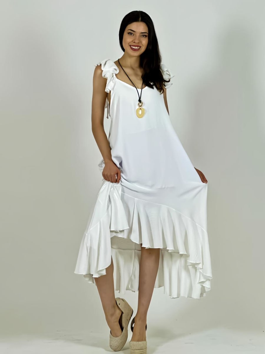 Vestido Cey Tiras con Vuelos A3-7110