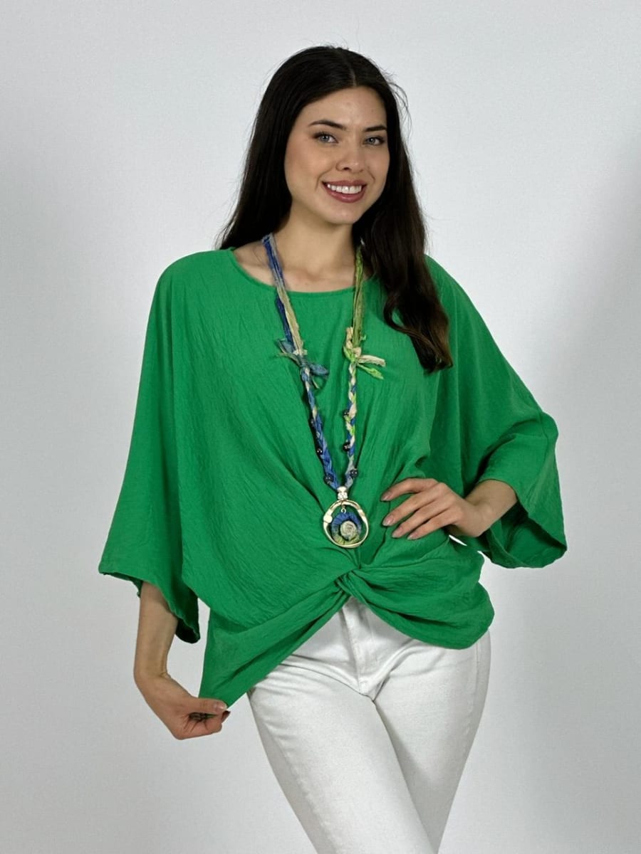 Blusa Italiana Cey con Nudo A1-40 1