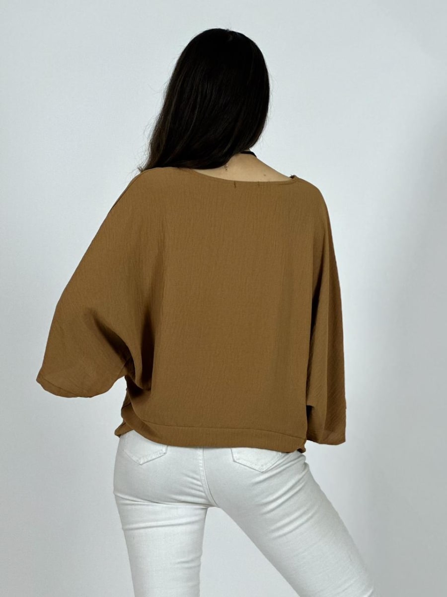 Blusa Italiana Cey con Nudo A1-4013