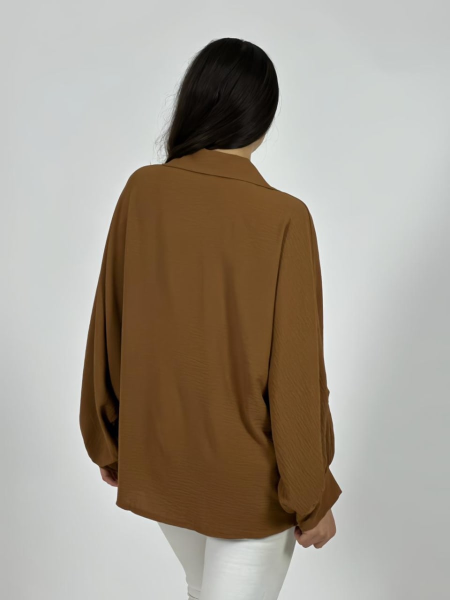 Blusa Italiana Cey Manga Globo A1-117