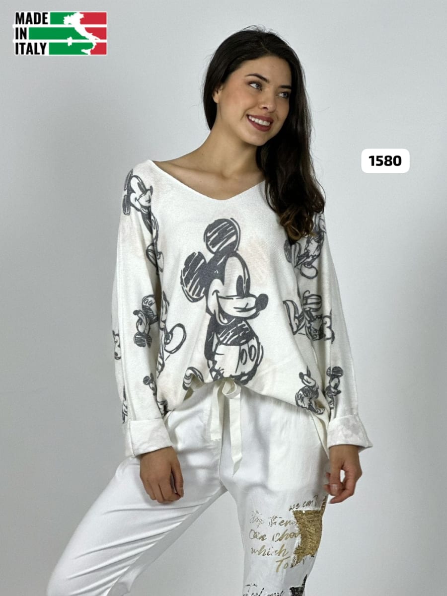 Sweater Spandex MICKEY A3-742