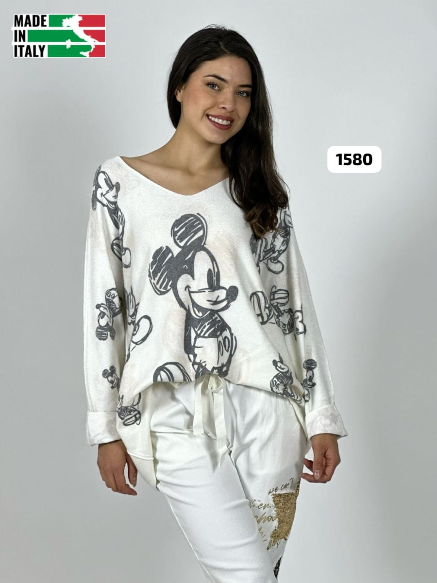 Sweater Spandex MICKEY A3-743
