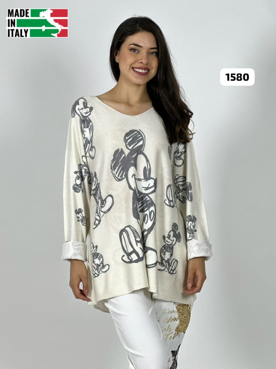 Sweater Spandex MICKEY A3-7411
