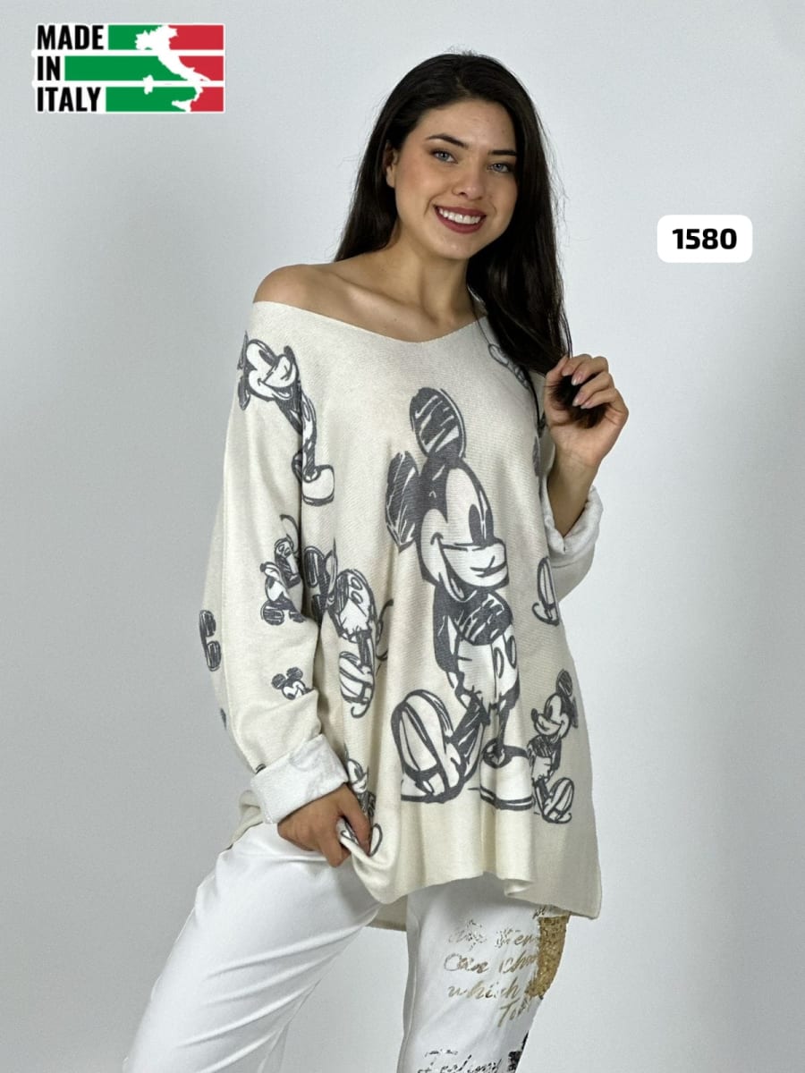 Sweater Spandex MICKEY A3-7412