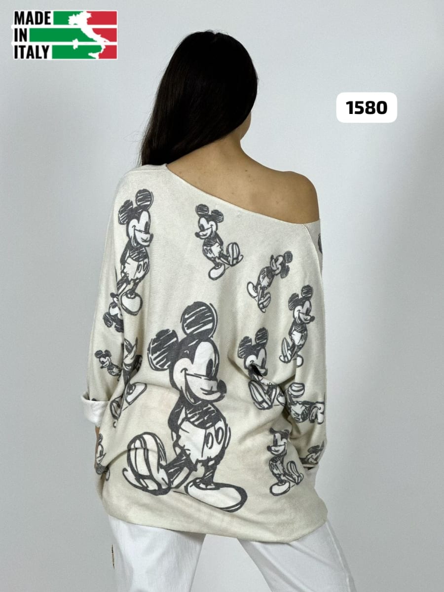 Sweater Spandex MICKEY A3-7414