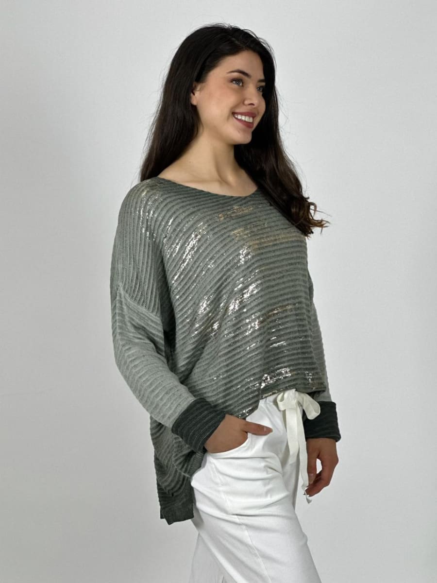 Tejido Italiano Letras Brillantes A1-2614