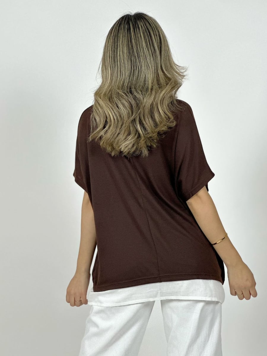 Polera Cuello Pique con Collar A4-8611