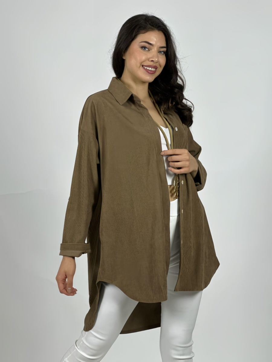 Abrigo Cotele Delgado ALAS Brillantes Dorso A2-617