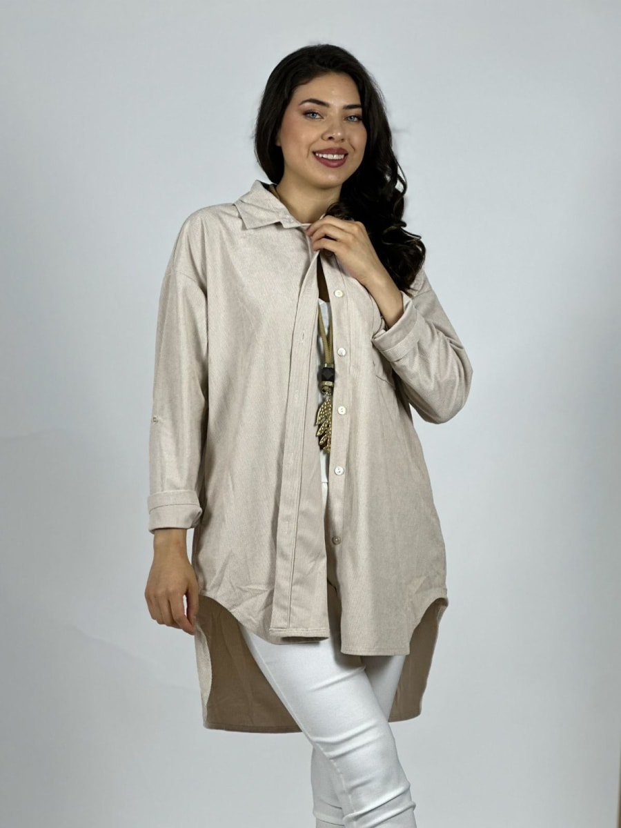 Abrigo Cotele Delgado ALAS Brillantes Dorso A2-6110