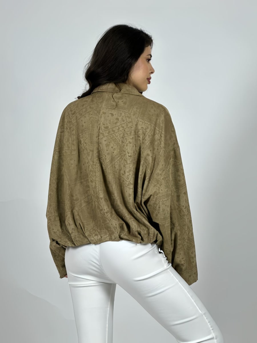 Bomber Gamuza Forrada Boho A4-874