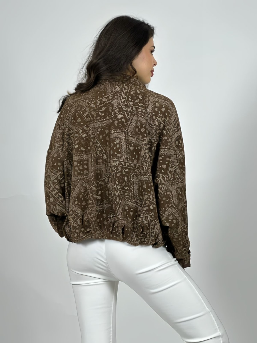 Bomber Gamuza Forrada Boho A4-8711