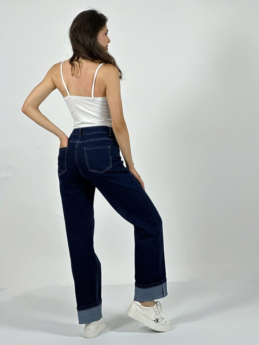 Jeans Elasticado Costura Vertical A2-624