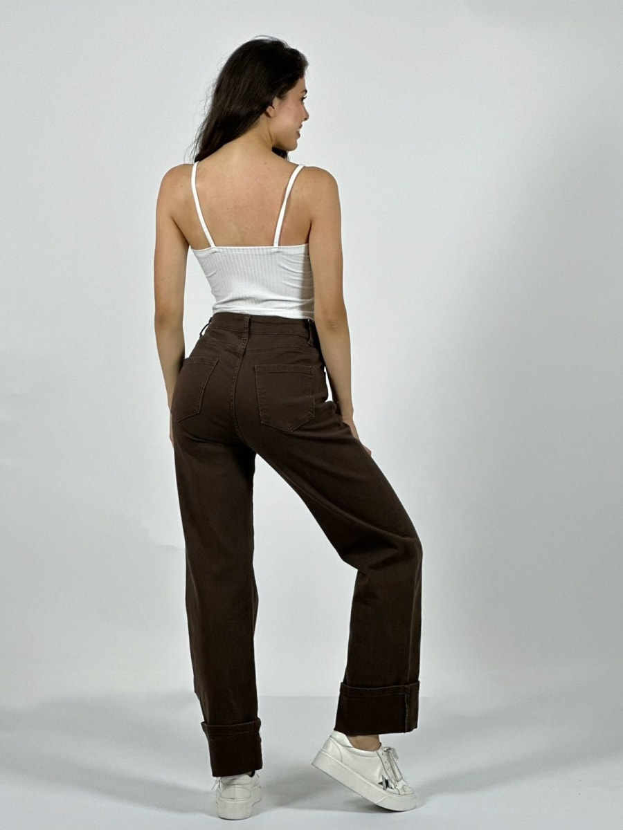 Jeans Elasticado Costura Vertical A2-628