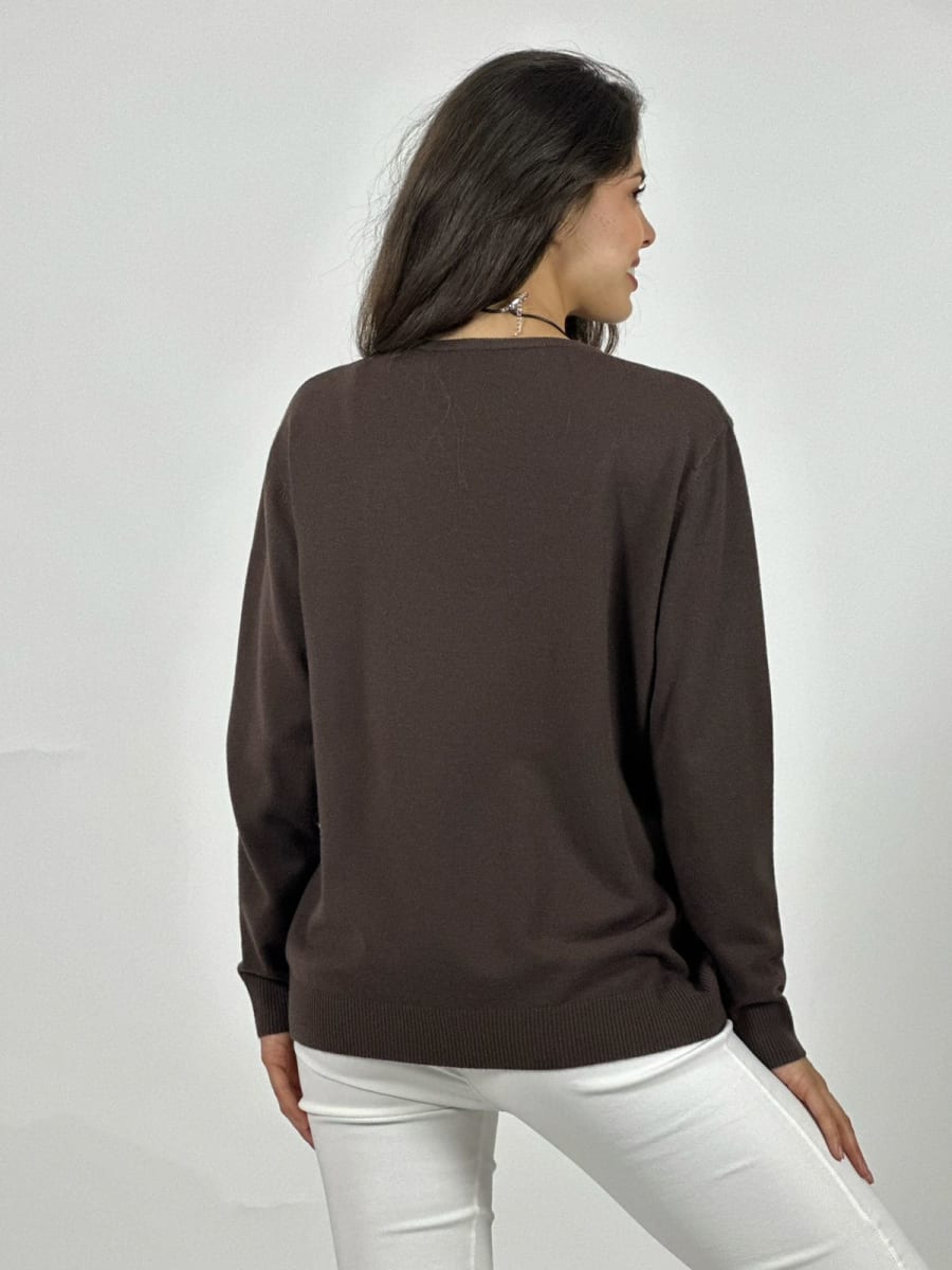 Sweater Spandex Estampado Hojas A3-65/6810