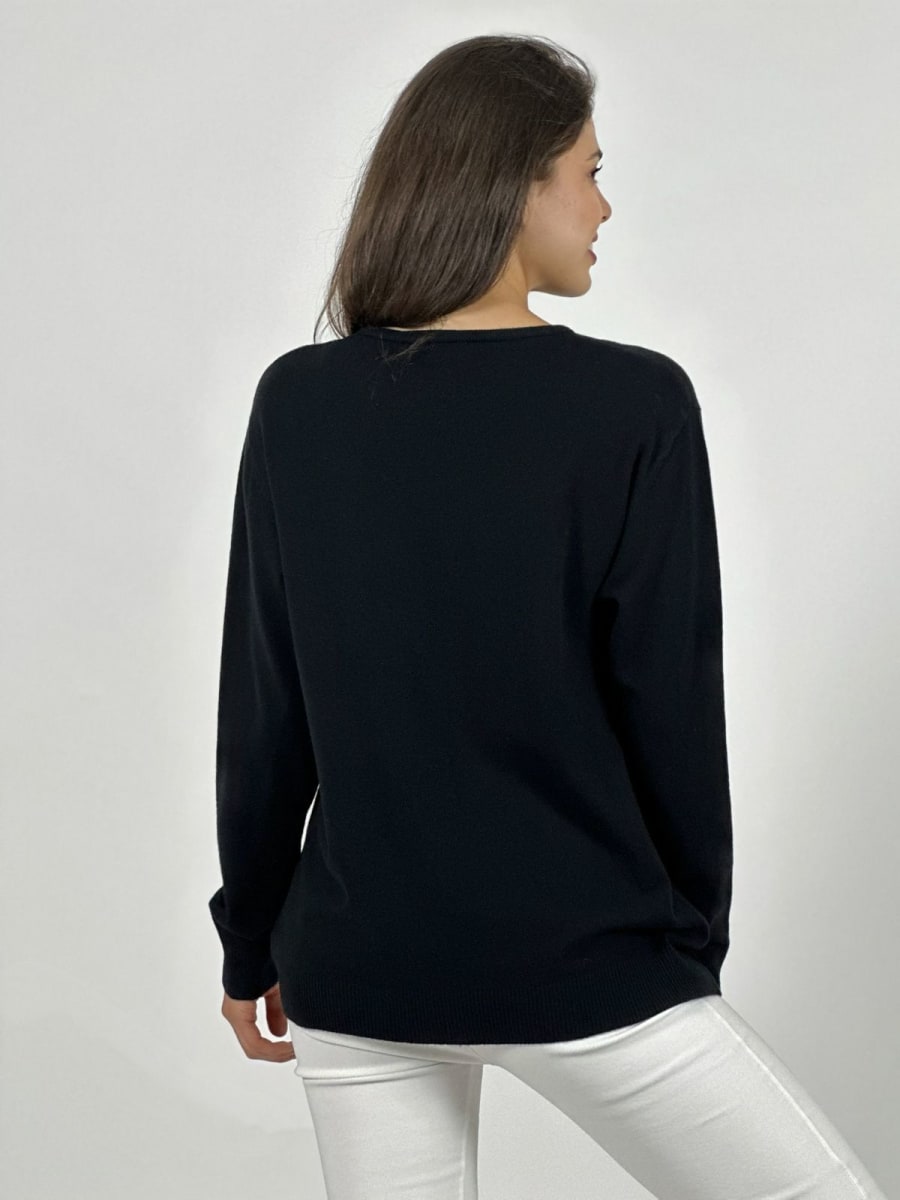 Sweater Spandex Patron Circular Floral Sutil A4-844