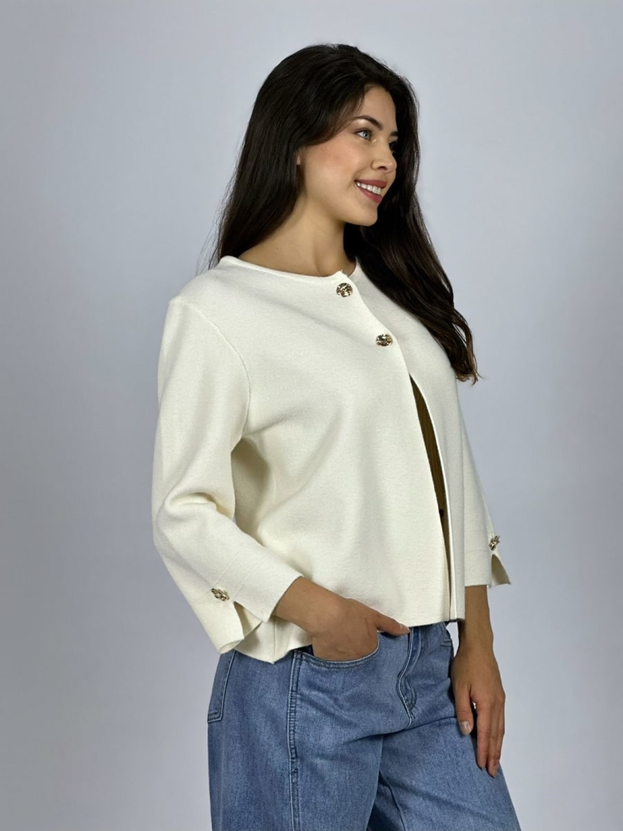 Chaleco 2 Botones Manga 3/4 B1-953