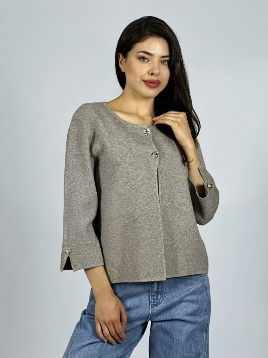 Chaleco 2 Botones Manga 3/4 B1-955